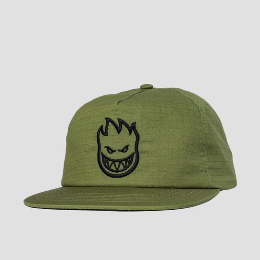 Spitfire Bighead Cap Olive Ripstop / Black Embroidered