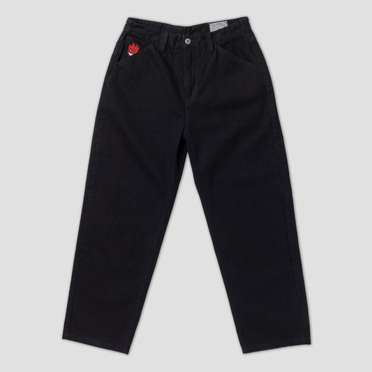 Spitfire Bighead Fill Denim Pant Black Denim