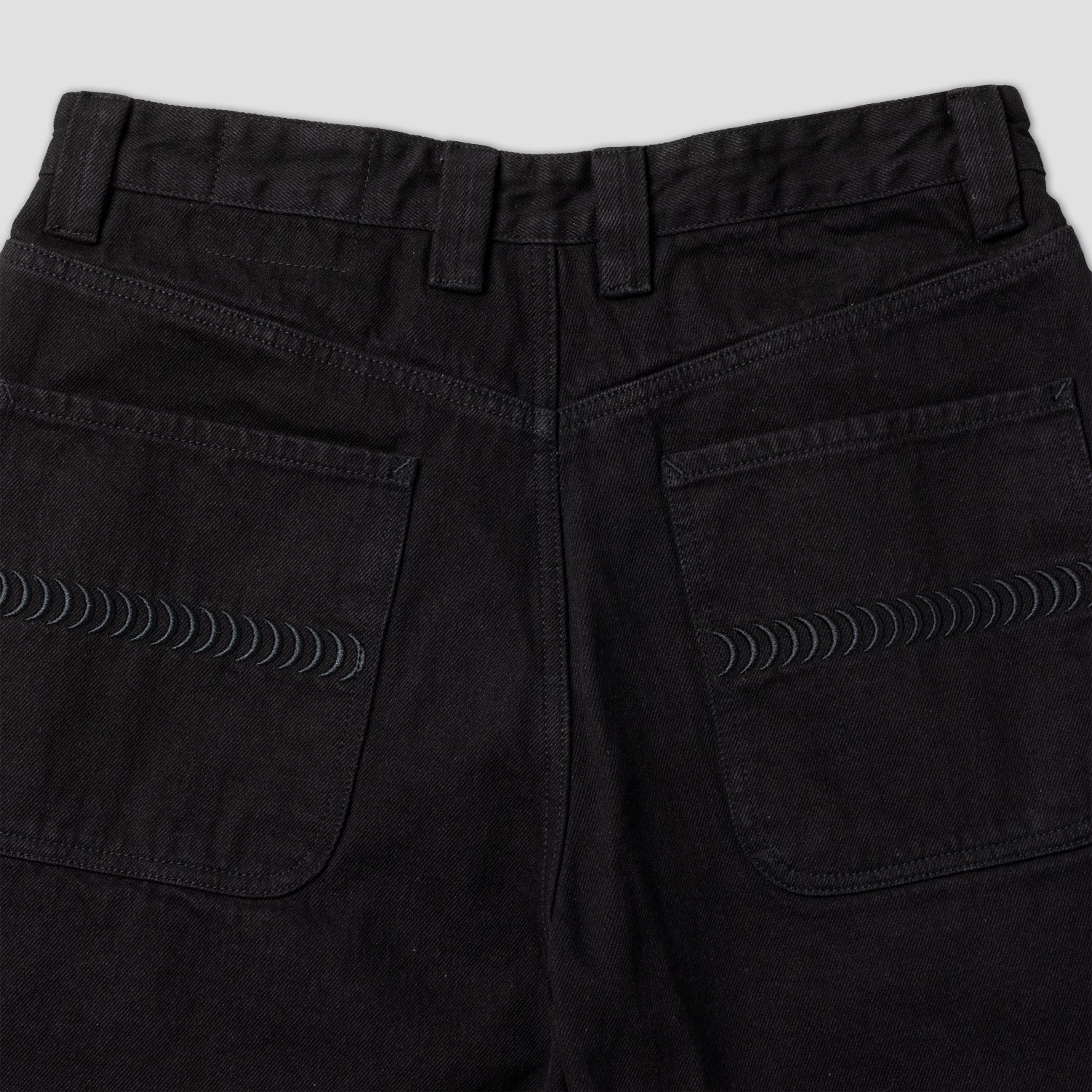 Spitfire Bighead Fill Denim Pant Black Denim
