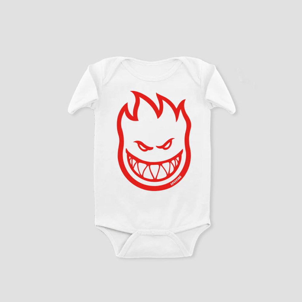 Spitfire Bighead Onesie Infant White / Red Print