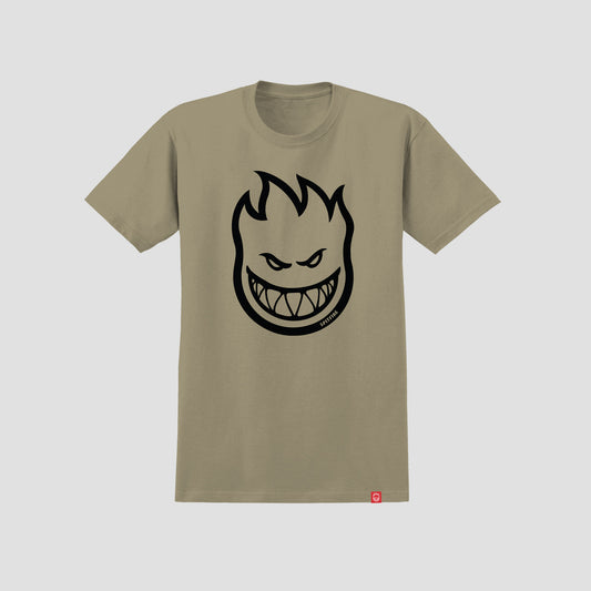 Spitfire Bighead T-Shirt Sand / Black