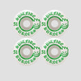 Load image into Gallery viewer, Spitfire Burner Bighead 51mm Skateboard Wheels White
