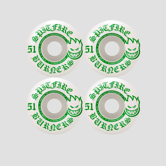Spitfire Burner Bighead 51mm Skateboard Wheels White