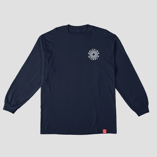 Spitfire Classic 87 Swirl Fill Longsleeve Navy / White / Black