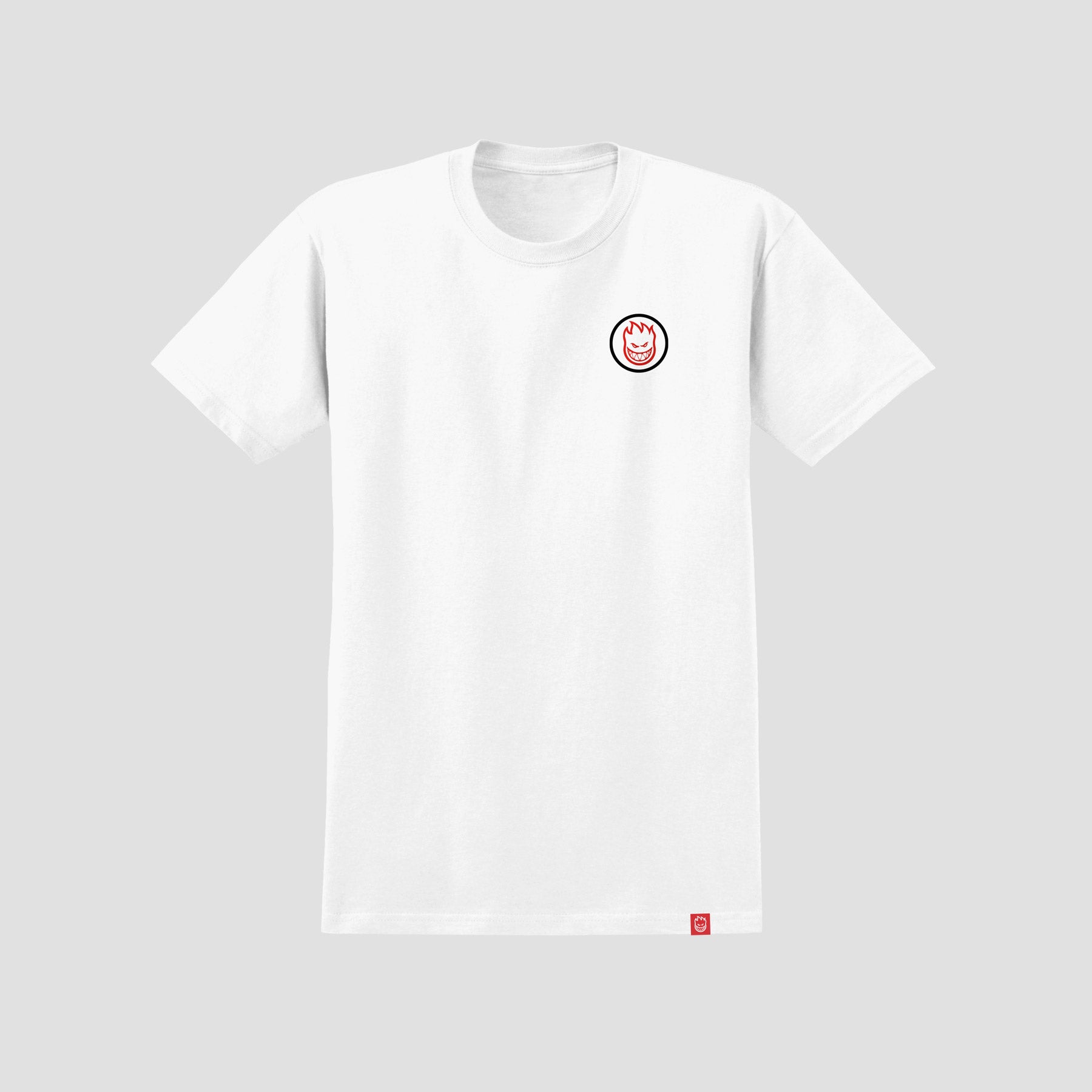 Spitfire Classic Swirl Overlay T-Shirt White