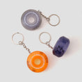 Load image into Gallery viewer, Spitfire Key Chain Wheels Sapphire Assorted Graphics
