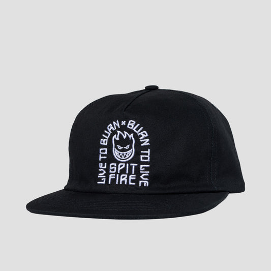 Spitfire LTB Arch Cap Black / White