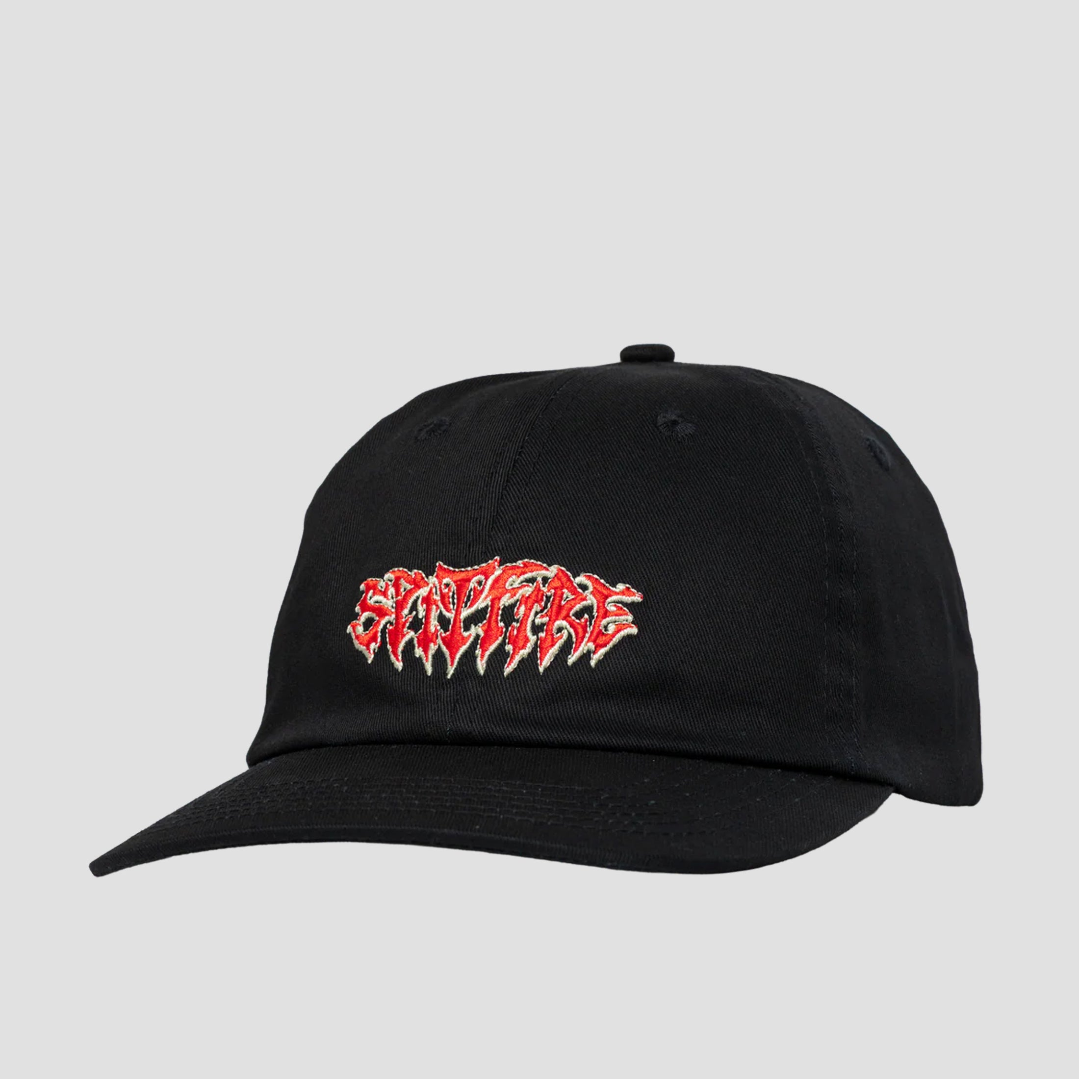 Spitfire Lil Demon Script Cap Black / Red / Cream