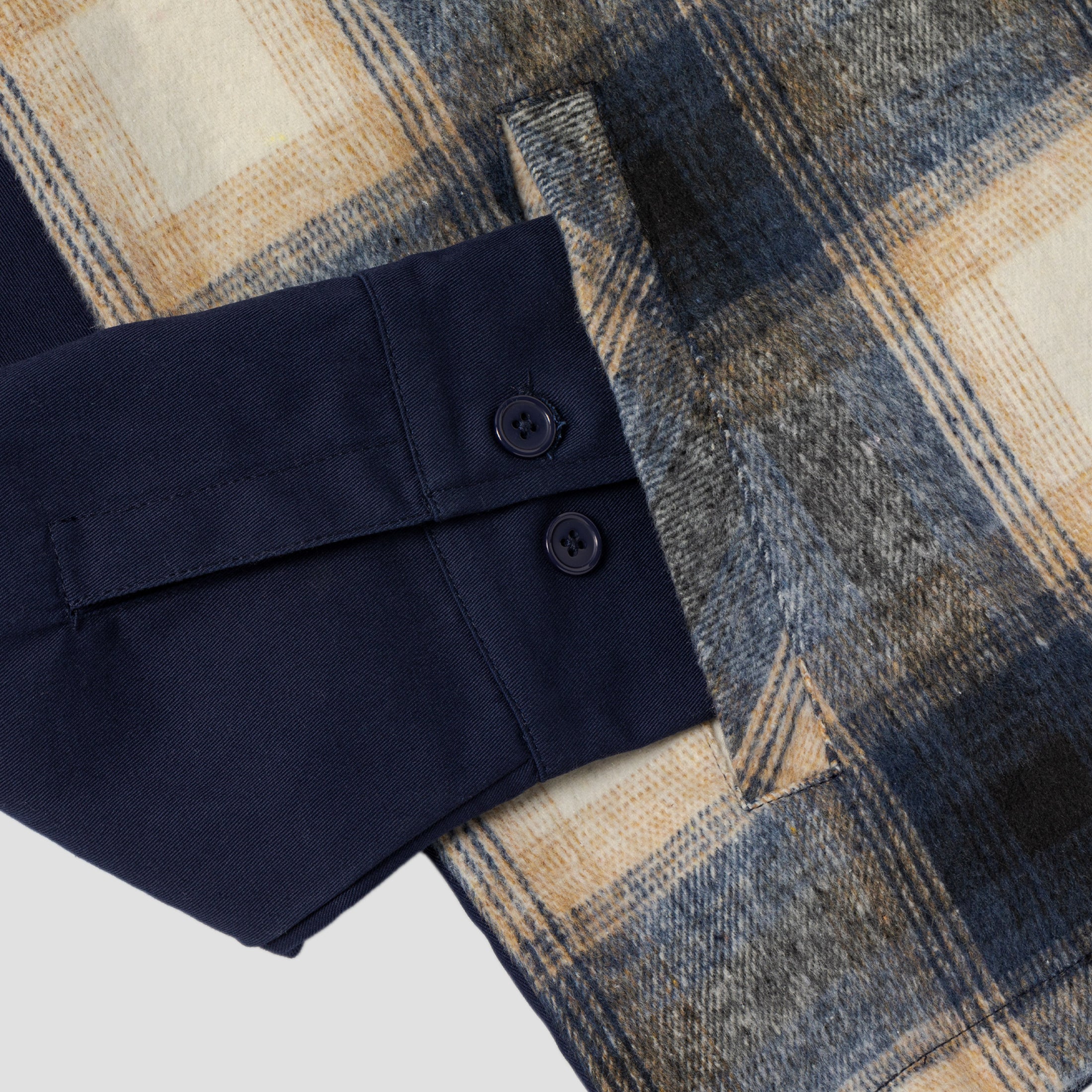 Spitfire Richmond Jacket Plaid Blue