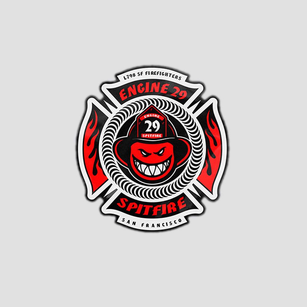 Spitfire X Engine 29 Maltese Sticker