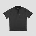 Load image into Gallery viewer, Passport Stripe Polo Shortsleeve Black
