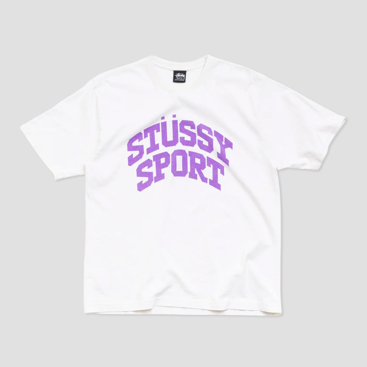 Stussy Block Sport T-Shirt White