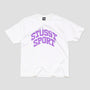 Stussy Block Sport T-Shirt White