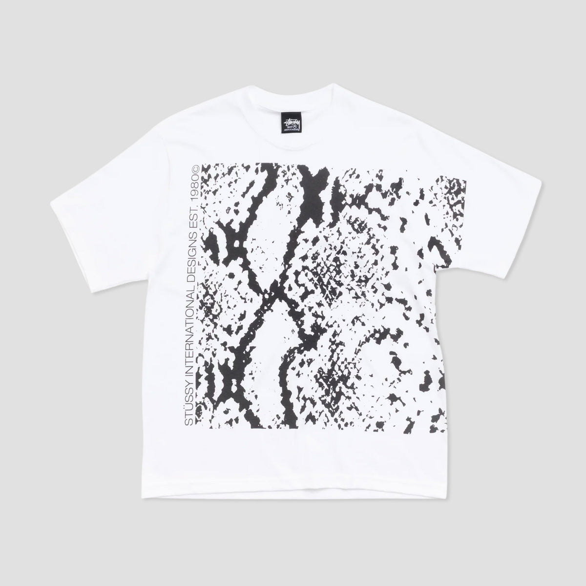 Stussy Snakeskin T-Shirt White