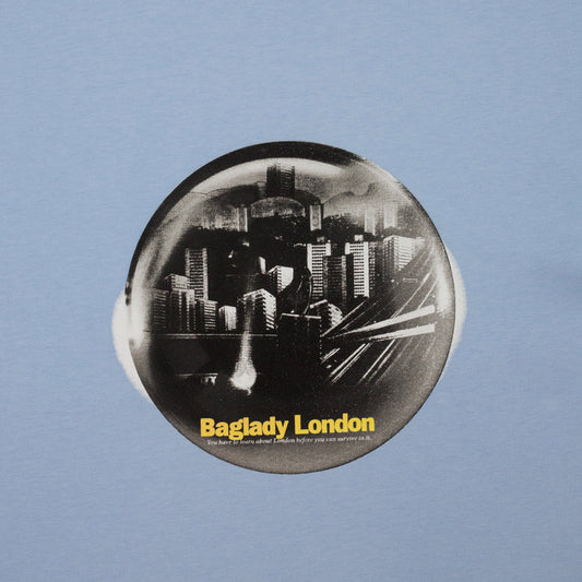 Baglady Survive London T-Shirt Ice Blue