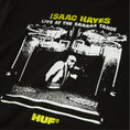 Load image into Gallery viewer, HUF X Isaac Hayes Tahoe Heavyweight T-Shirt Black
