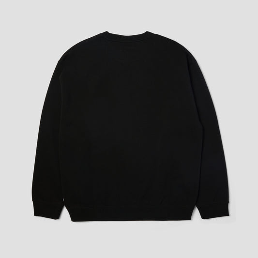 HUF Taking The Leap Crew Black
