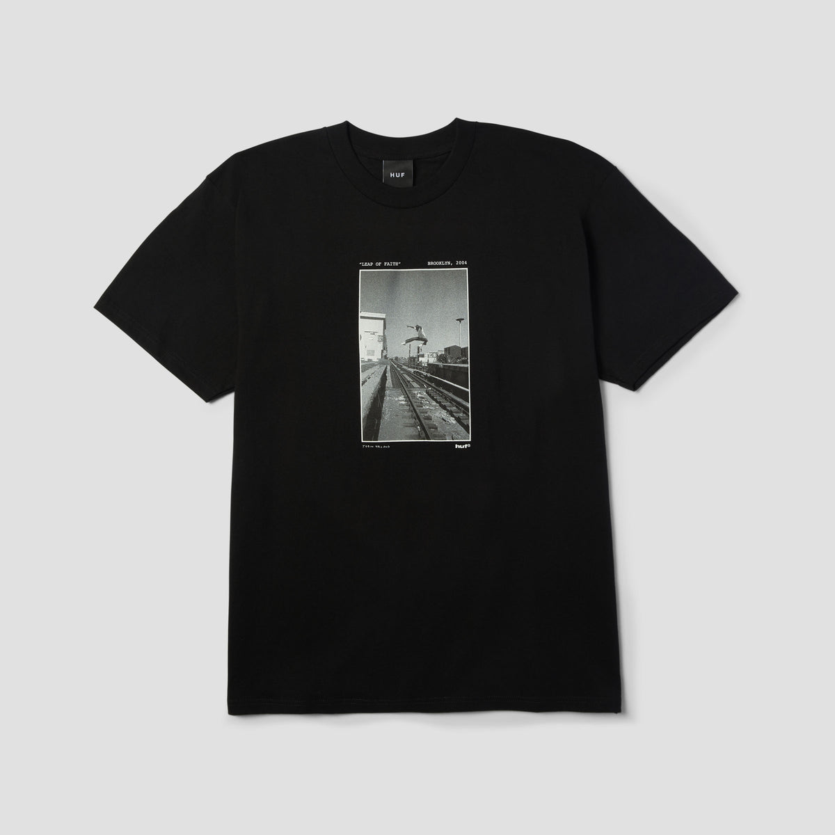 HUF Taking The Leap T-Shirt Black