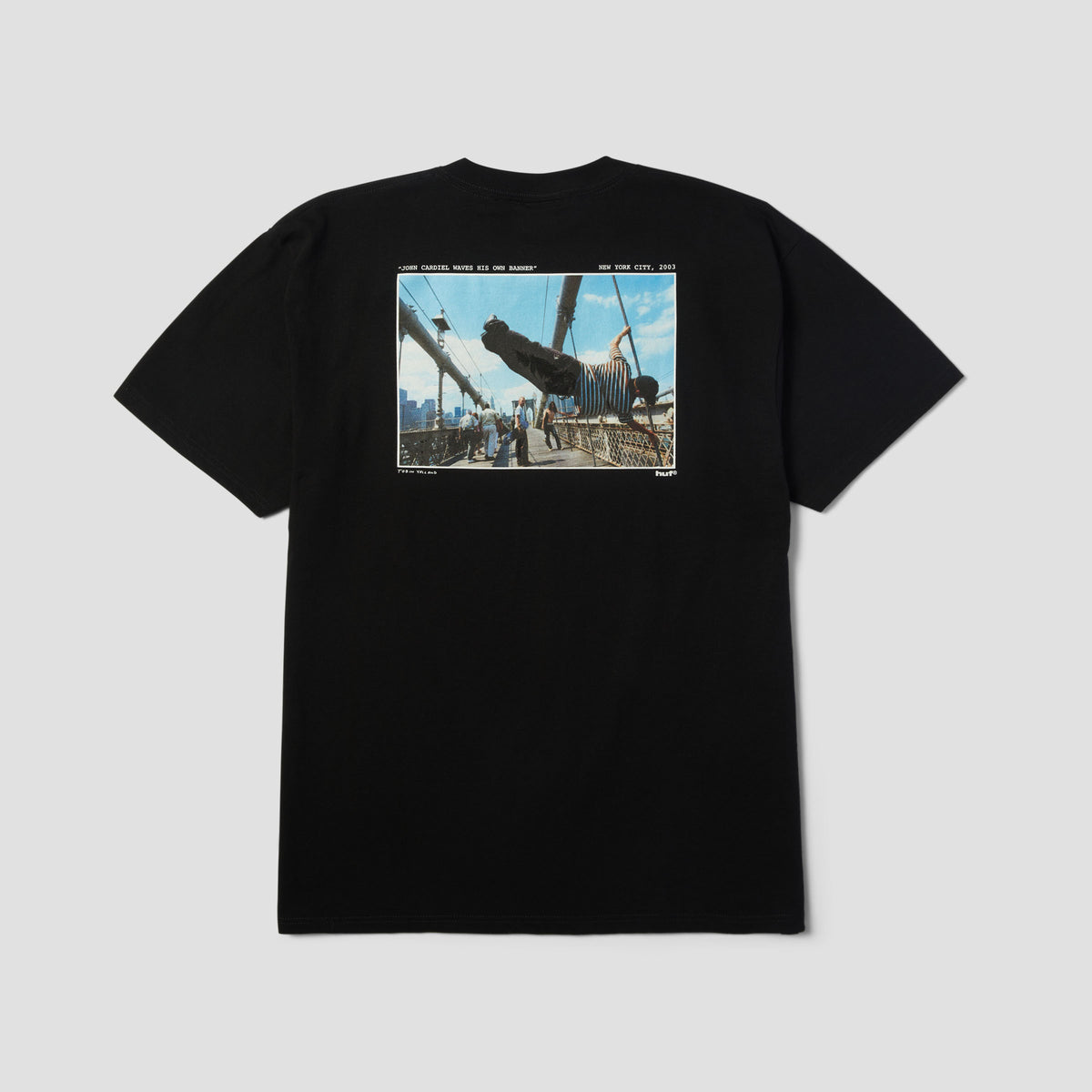 HUF Taking The Leap T-Shirt Black
