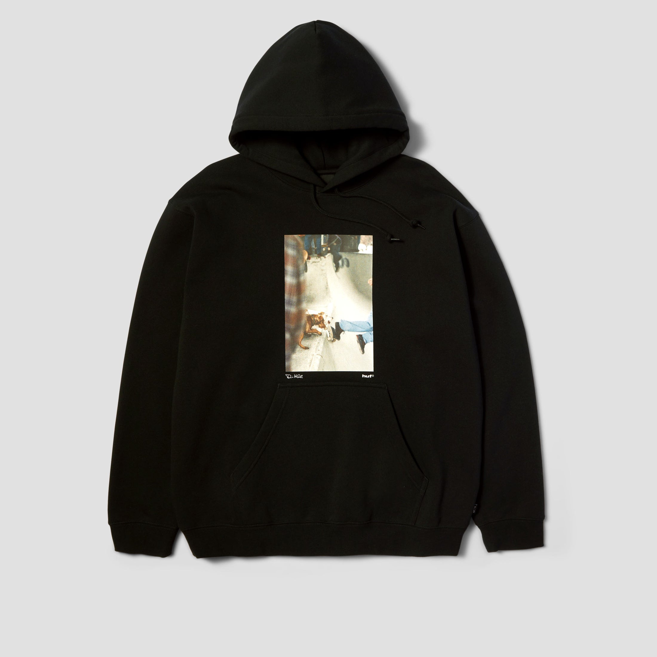 HUF The Angels Fly Hoodie Black