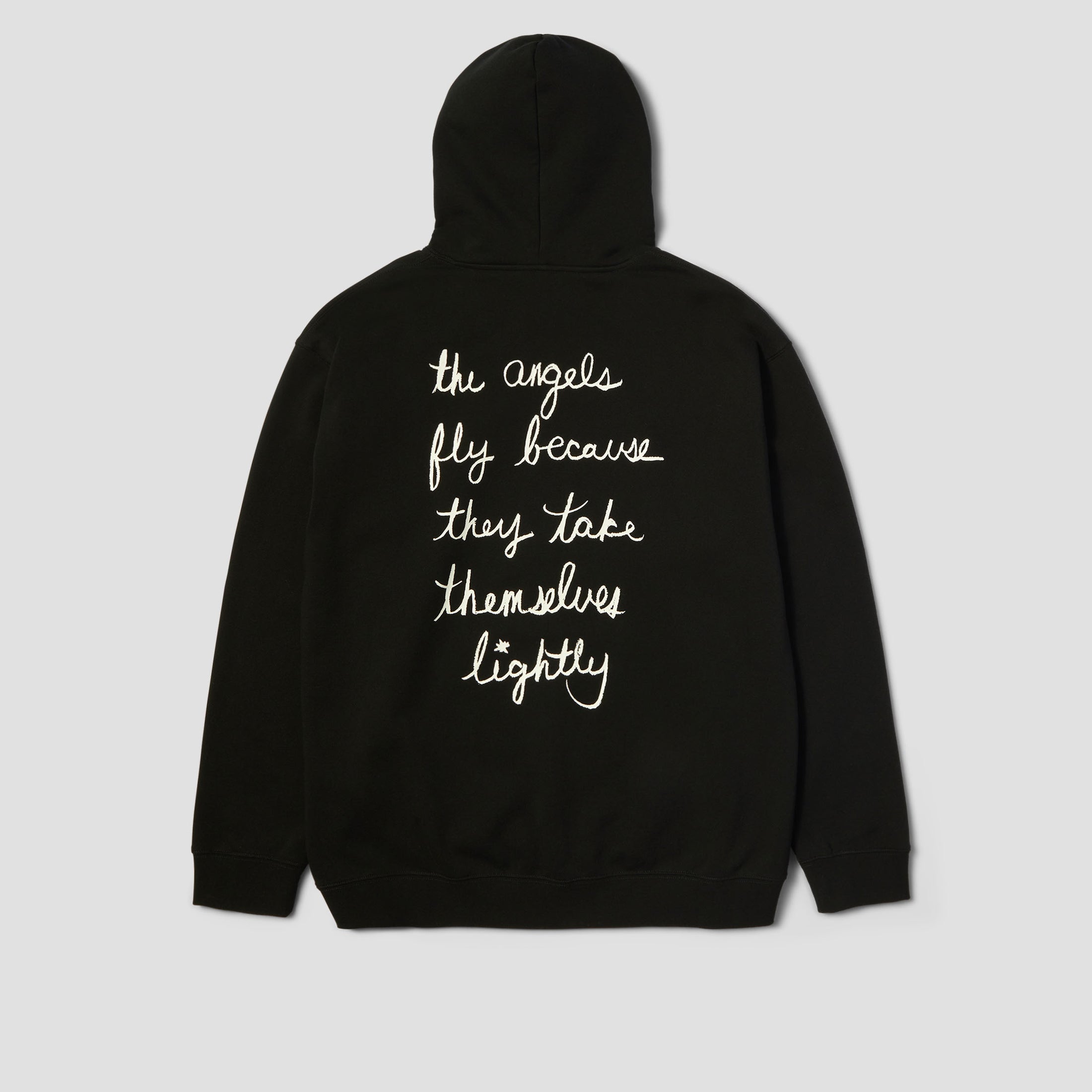 HUF The Angels Fly Hoodie Black