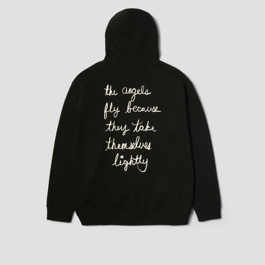 HUF The Angels Fly Hoodie Black
