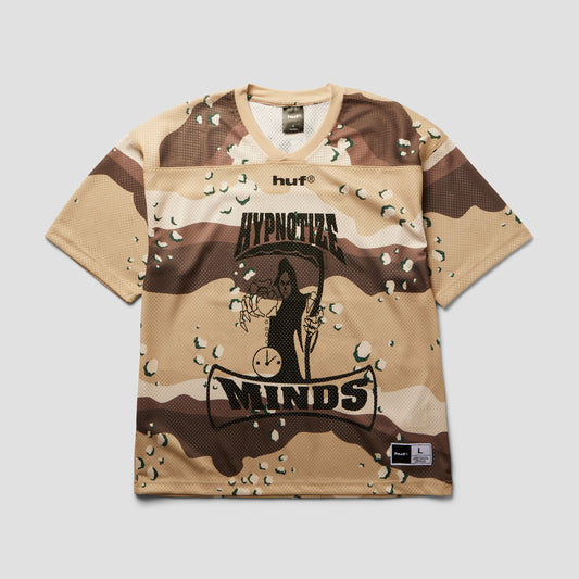 HUF Three 6 Mafia Football Jersey Camo