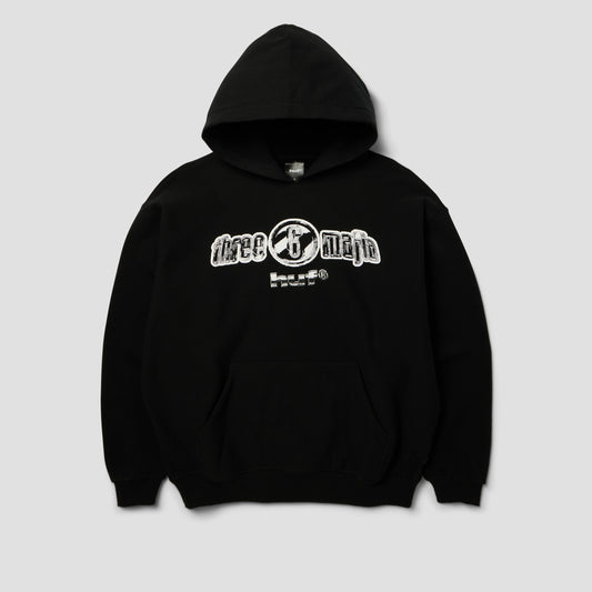 HUF Three 6 Mafia Hoodie Black