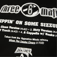 Load image into Gallery viewer, HUF Three 6 Mafia Hoodie Black
