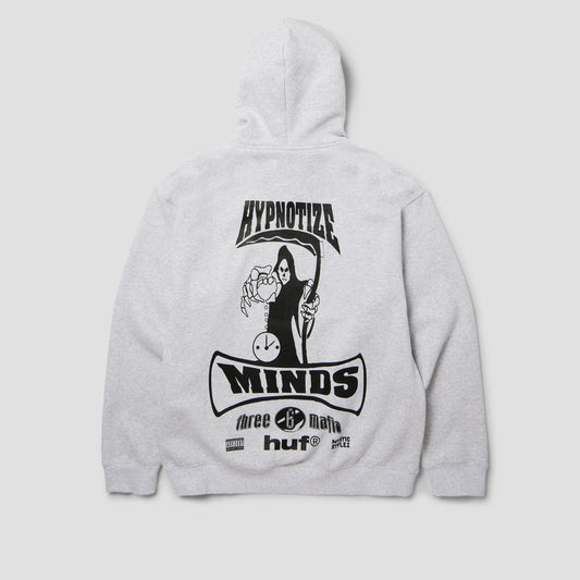 HUF Three 6 Mafia Memphis PO Hoodie Heather Grey
