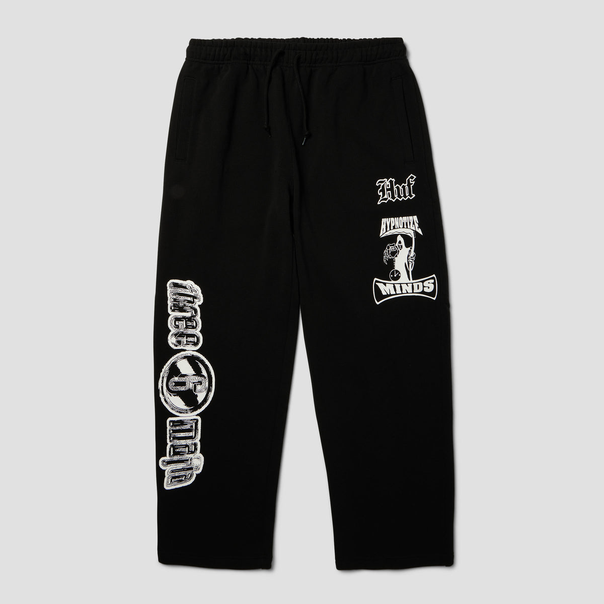 HUF Three 6 Mafia Sweatpants Black