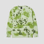 HUF Tie Dye 89 Logo Crew Green