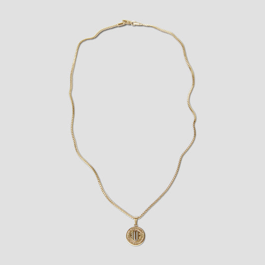 HUF Token Pendant Gold