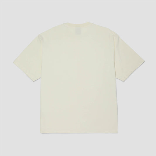 HUF Total Eclipse Shortsleeve Knit Boxy Top Natural