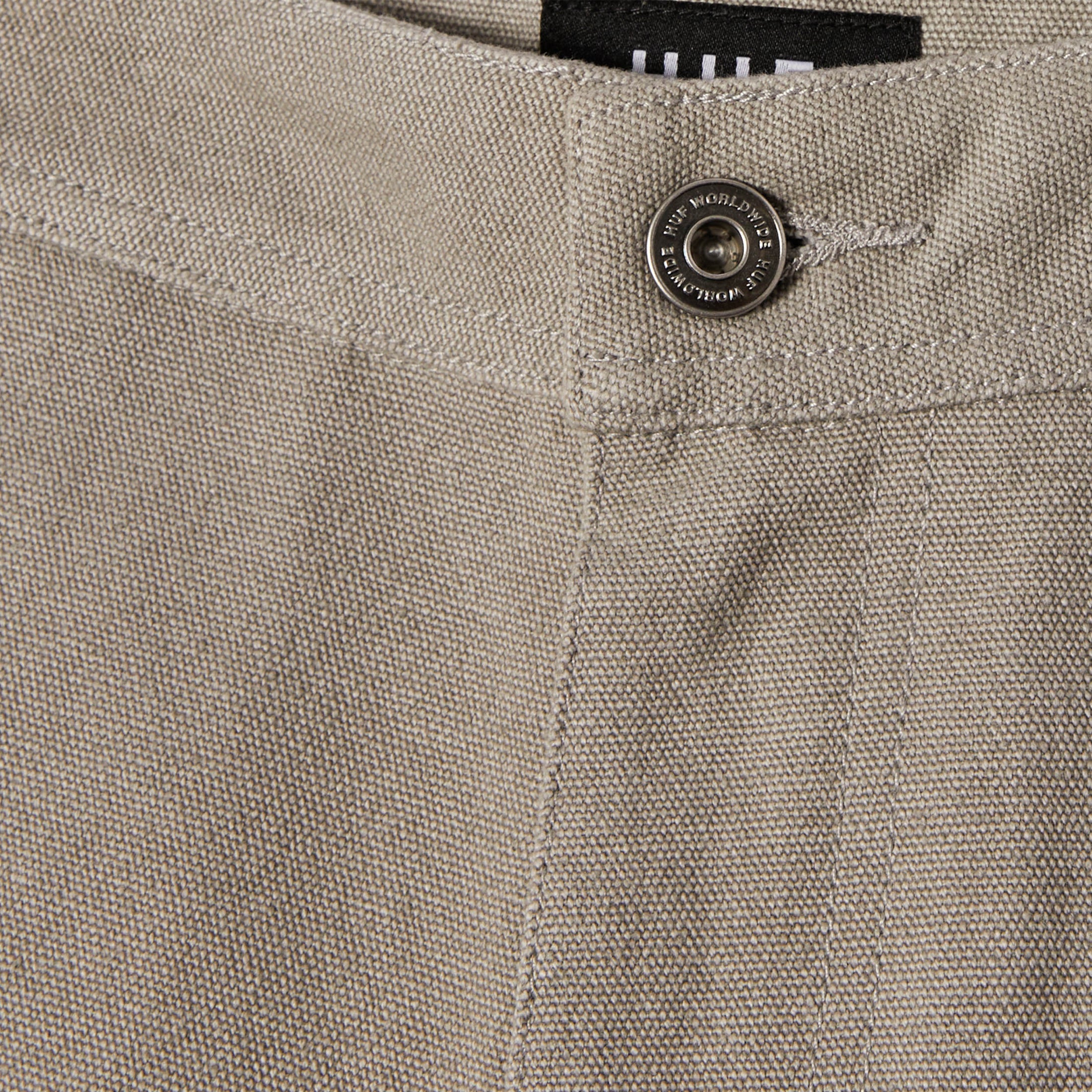 HUF Total Eclipse Twill Work Short Clay