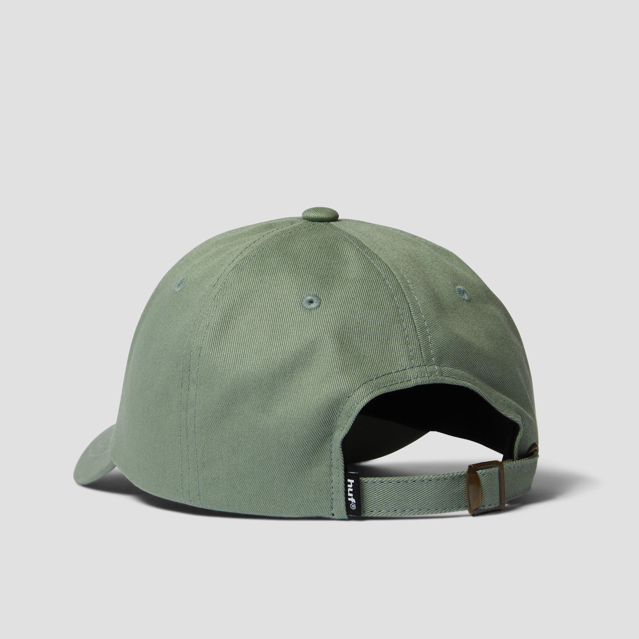 HUF TT Logo 6 Panel CV Hat Sage / White