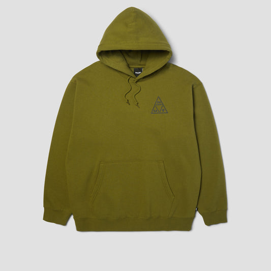 HUF Triple Triangle Pullover Hoodie Olive / Black
