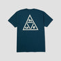 HUF Triple Triangle T-Shirt Harbor Blue / White