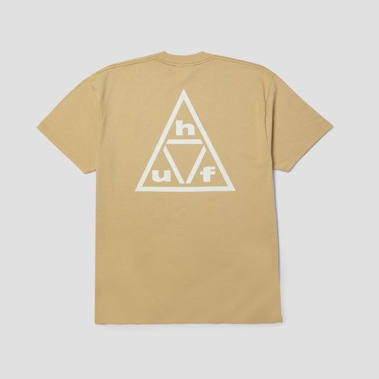 HUF Triple Triangle T-Shirt Sand / White