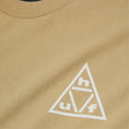 Load image into Gallery viewer, HUF Triple Triangle T-Shirt Sand / White
