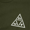 Load image into Gallery viewer, HUF Triple Triangle T-Shirt Surplus Green / White
