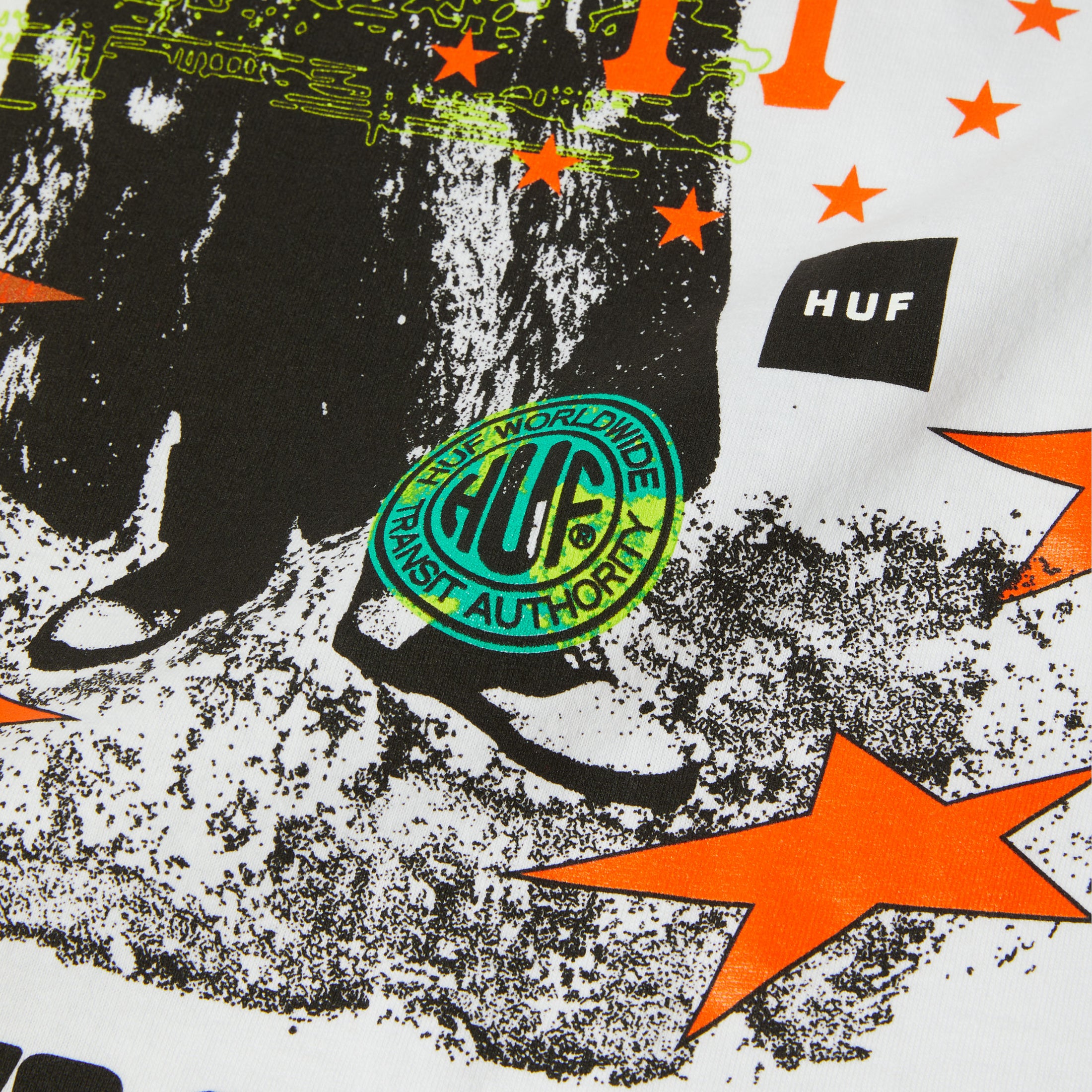 HUF Two Blocks Of Sunshine T-Shirt White