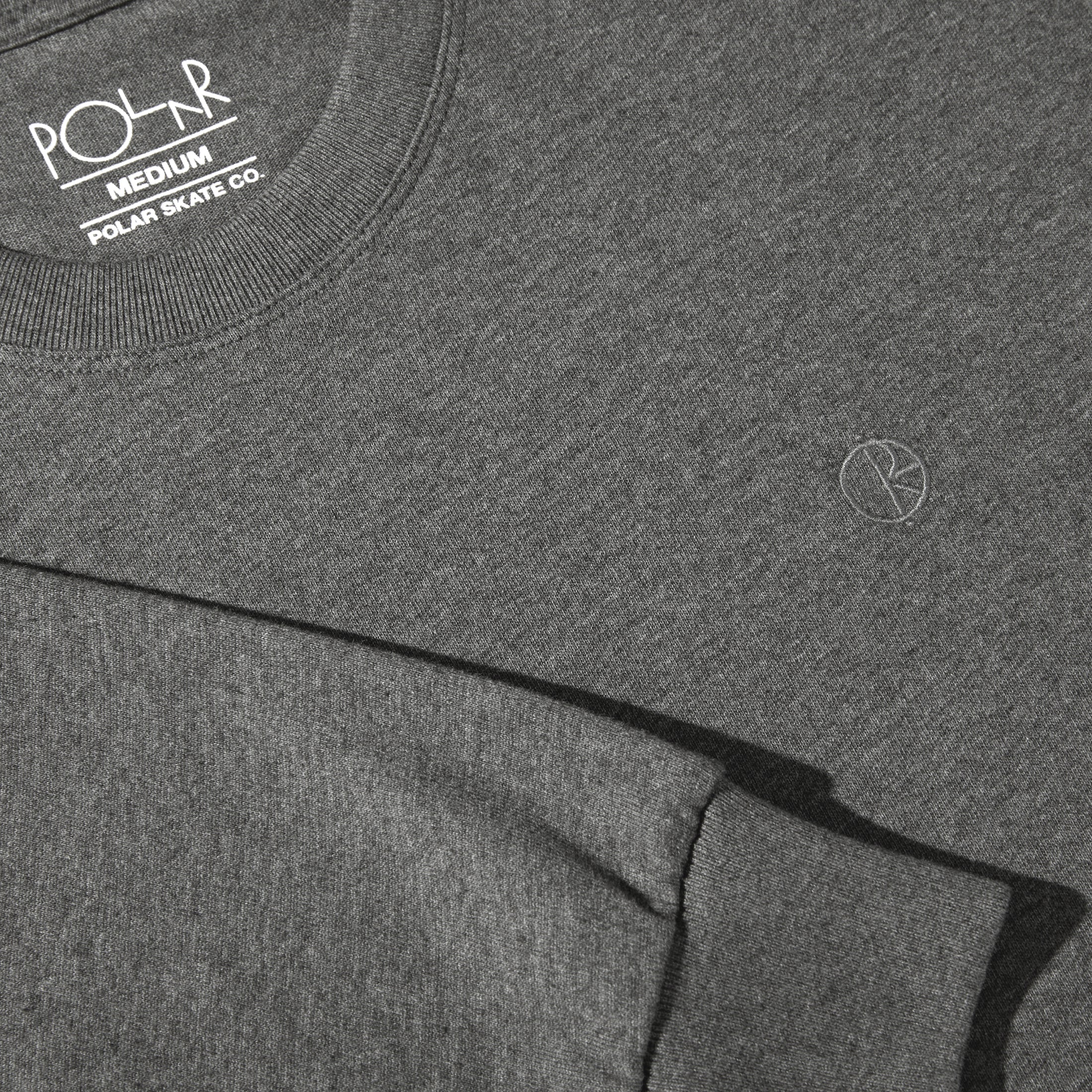 Polar Team Long Sleeve T-Shirt Dark Grey Melange