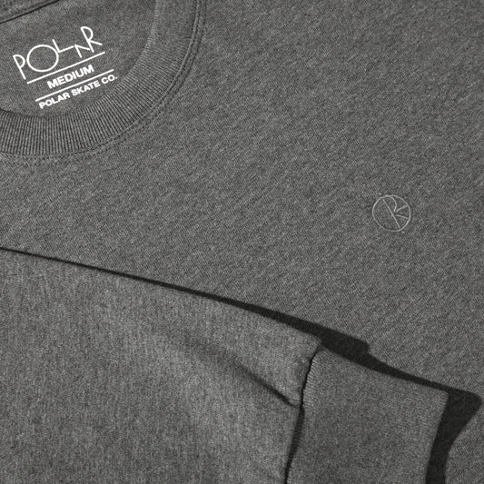 Polar Team Long Sleeve T-Shirt Dark Grey Melange