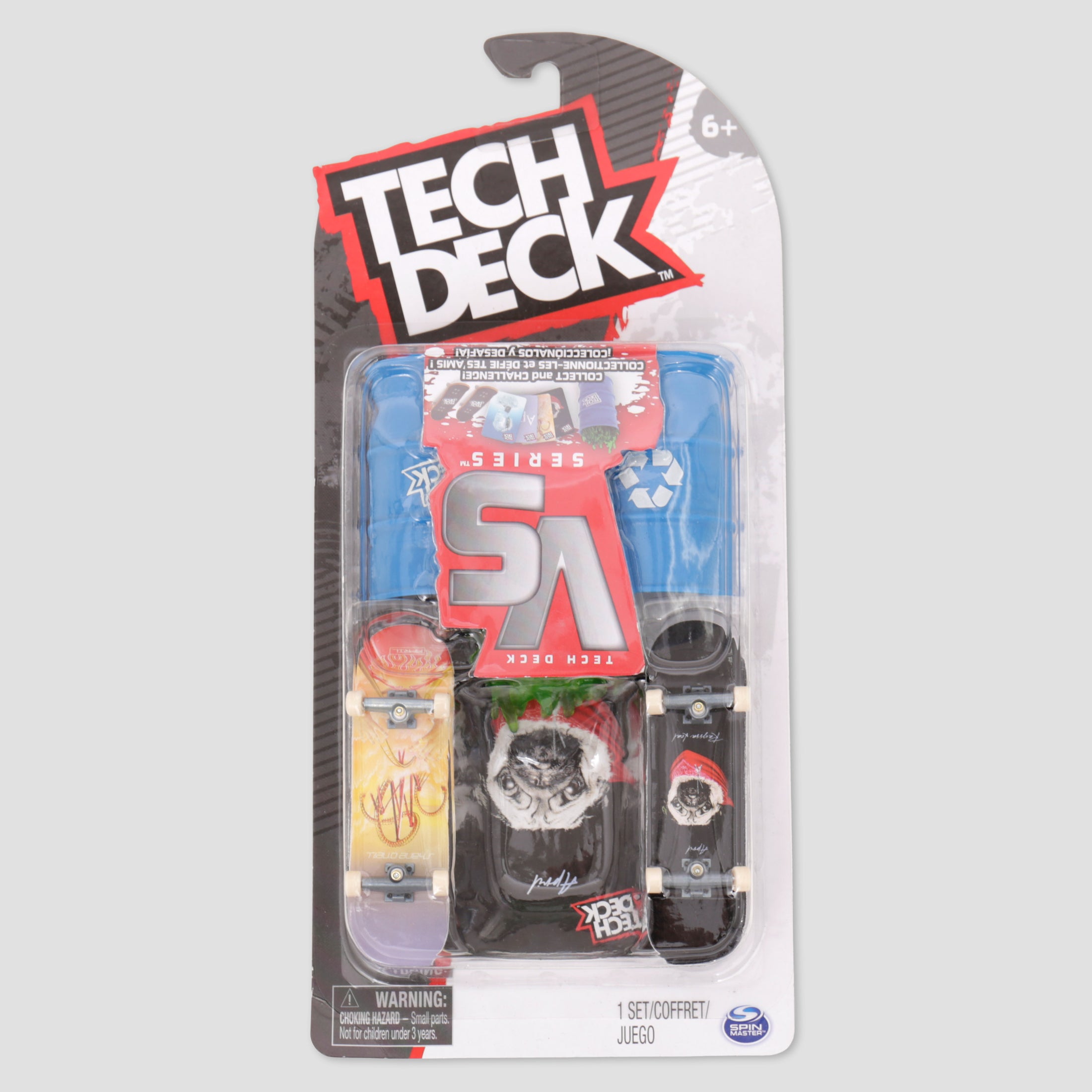 Tech Deck 96mm VS Series April Pack of 2 Tech Deck Skateboard