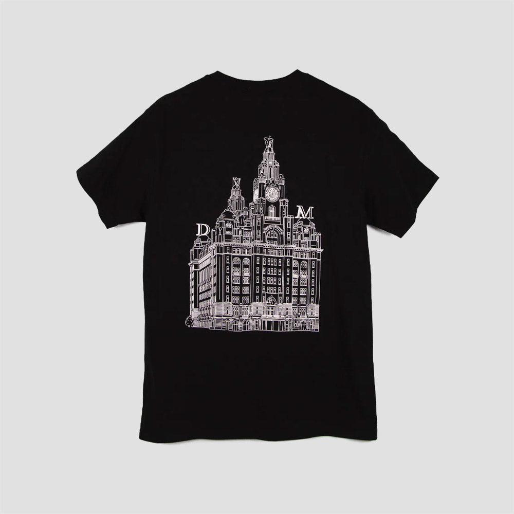 The National Liver Building T-Shirt Black