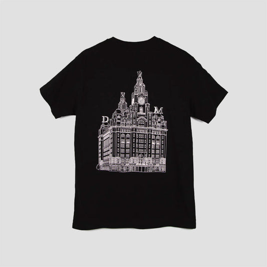 The National Liver Building T-Shirt Black