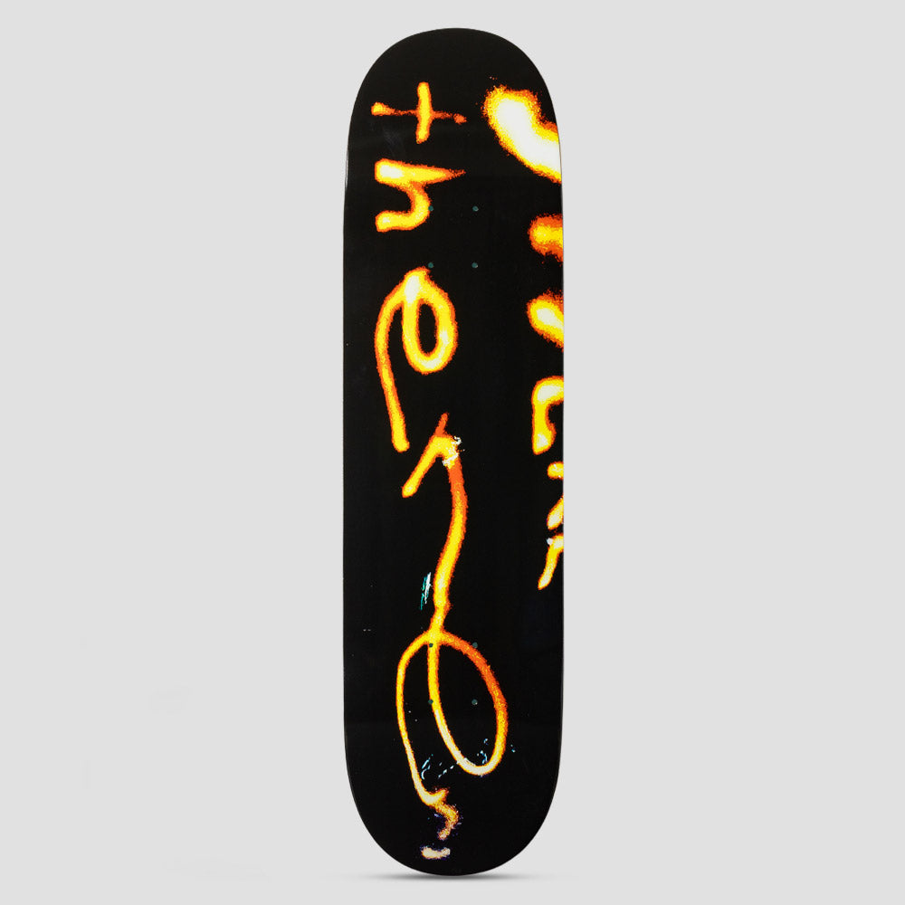 There 8.25 Team Burning Skateboard Deck Black