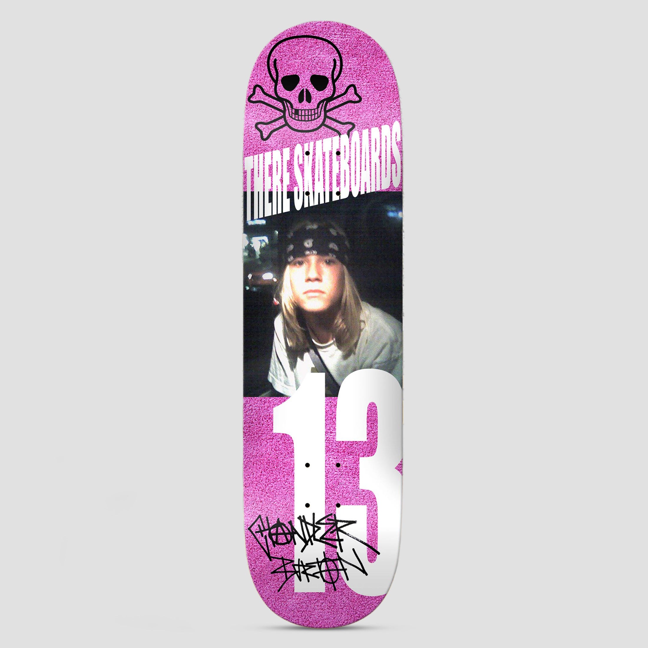 There 8.5 Chandler 13 Skateboard Deck Pink