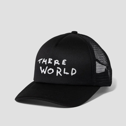 There World Mesh Trucker Cap Black